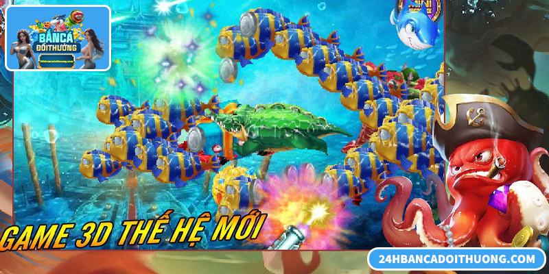 Bắn Cá Tài Lộc 3D - Chiến Thuật Săn Cá Lớn Ít Hao Xu
