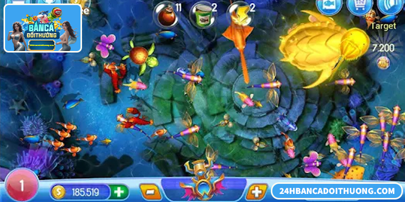Game bắn cá ăn xu đổi thưởng hấp dẫn, minh bạch, giàu tính chiến thuật